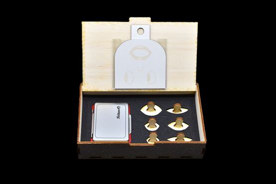 STEMPEL-SET MIT GLANZLICHTER