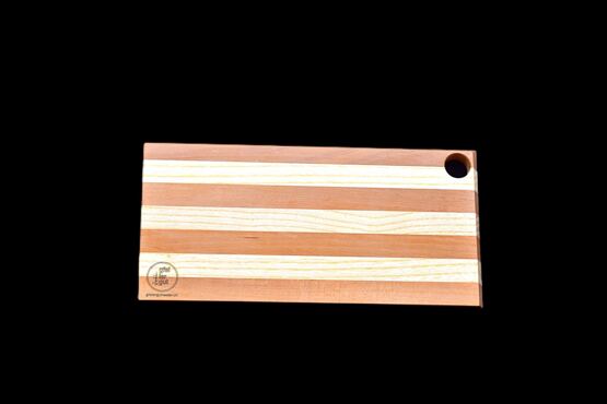 SCHNEIDEBRETT GESTREIFT